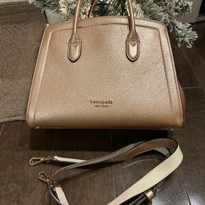 kate spade Metallic gold purse
